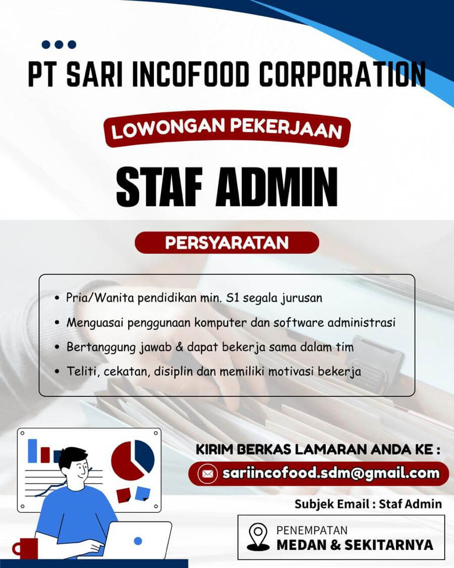 Loker Staf Admin Indocafe 2025